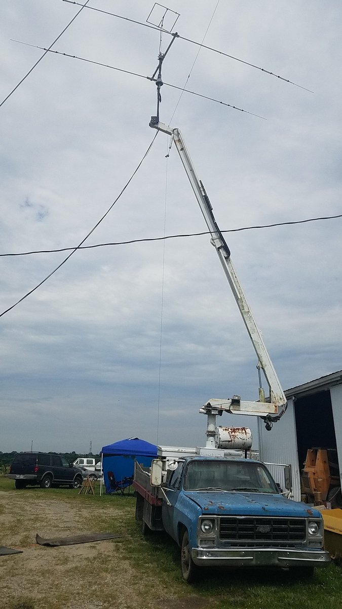Best antenna farm in SW Ohio Field Day...