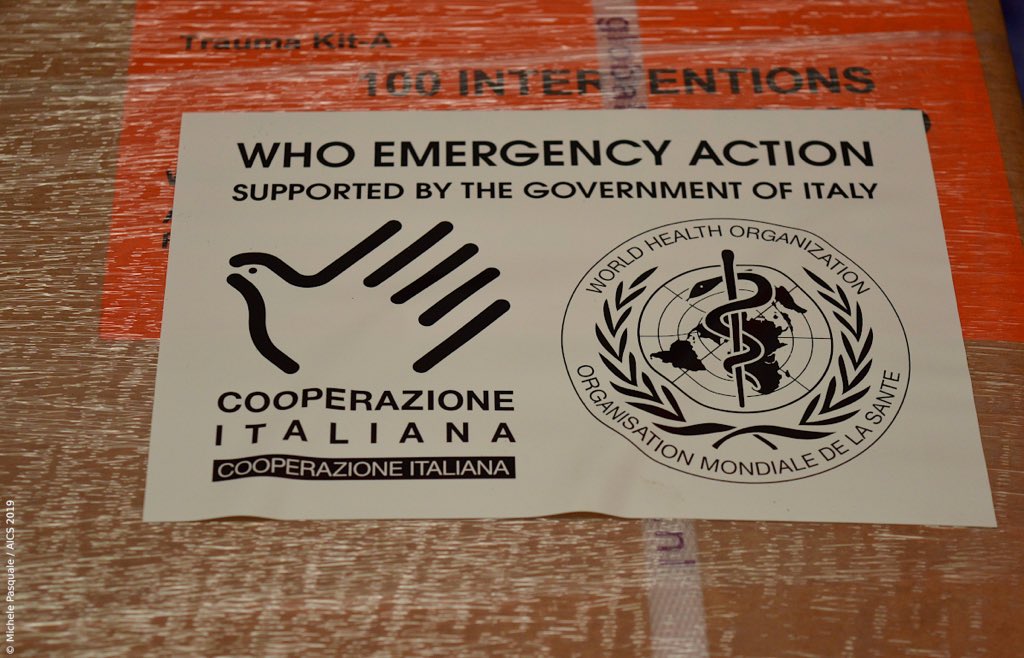 #Italy 4 #Sudan Emergency operation 10 tons medical equipment+trauma/surgery-kit 4 hospitals just landed/ Thanks to #EmbITA @cooperazione_it #DGCS EmergencyUnit @AicsKhartoum @ItalyMFA @whosudan @unhrd, #Italian #VMFA @ecdelre. #DevelopmentCooperation has no wall: #inclusion