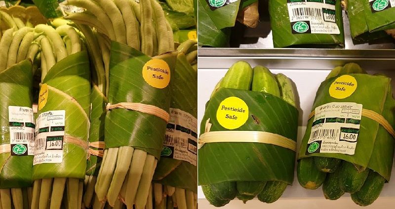 carlelouis's tweet photo. #Retail : Supermarkets in Asia are Now Using Banana Leaves Instead of Plastic Packaging https://t.co/ipn2QUhLIT https://t.co/q7YYd1SaHb