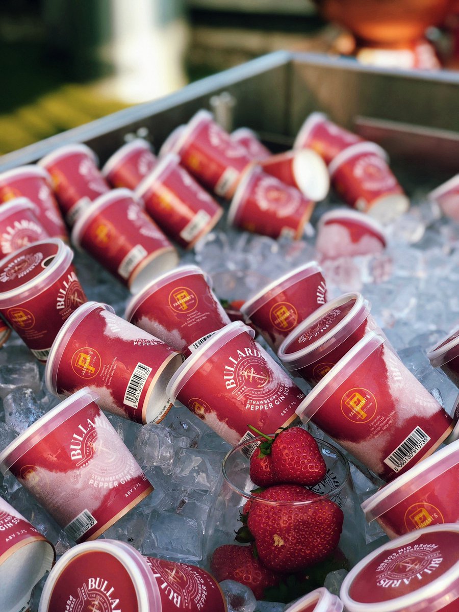 Did somebody say GIN SORBET? Launching <a href="/norfolkshow/">Royal Norfolk Show</a> come &amp; try our collaboration With <a href="/Parravanis/">Parravanis Ice Cream</a> - Made using all the strawberries from our Strawberry &amp; black pepper Gin distillations, a #zerowaste #sustainable project #norfolk #norwich #food #drink