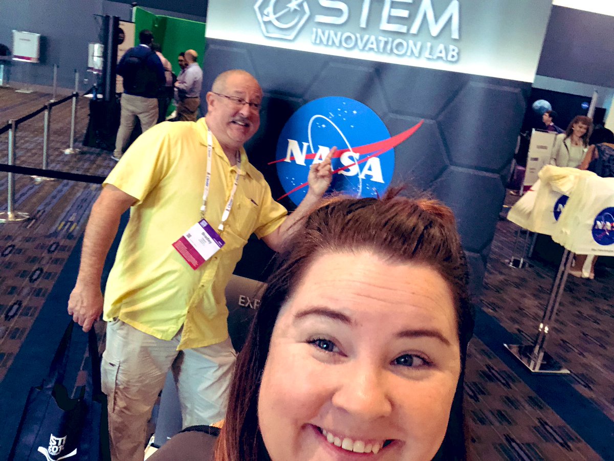DigitalGal3's tweet photo. #ISTE19 #NASA #playground and #VRplayground so many amazing tools out here!! @NASA https://t.co/4lRN04p5zp