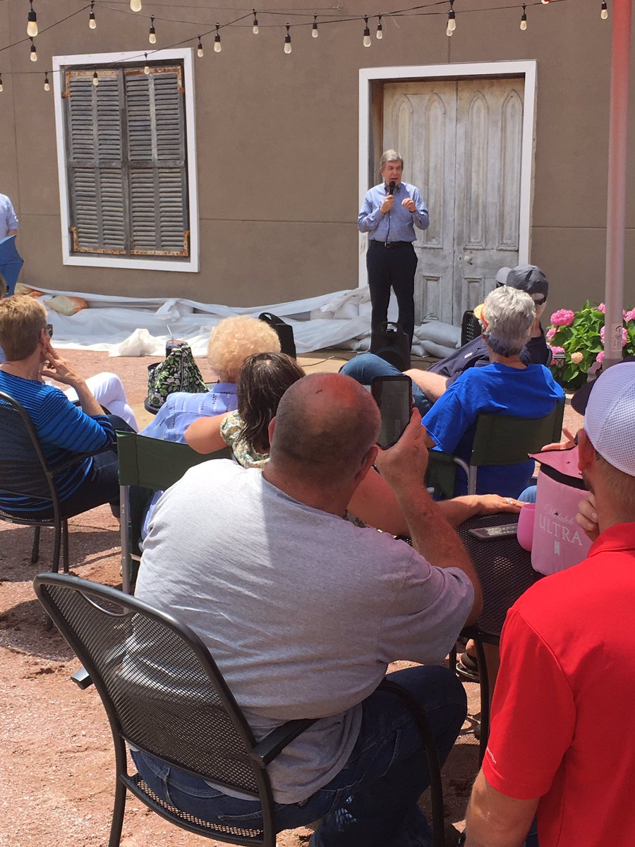 I was in Chariton County yesterday afternoon to meet w/ local officials &amp; get an update on recovery efforts following recent flooding. I’ll continue working w/ @GovParsonMo, <a href="/MOSEMA_/">Missouri State Emergency Management Agency</a> &amp; <a href="/FEMA/">FEMA</a> to ensure the fed government is addressing our state’s needs after the historic flooding.