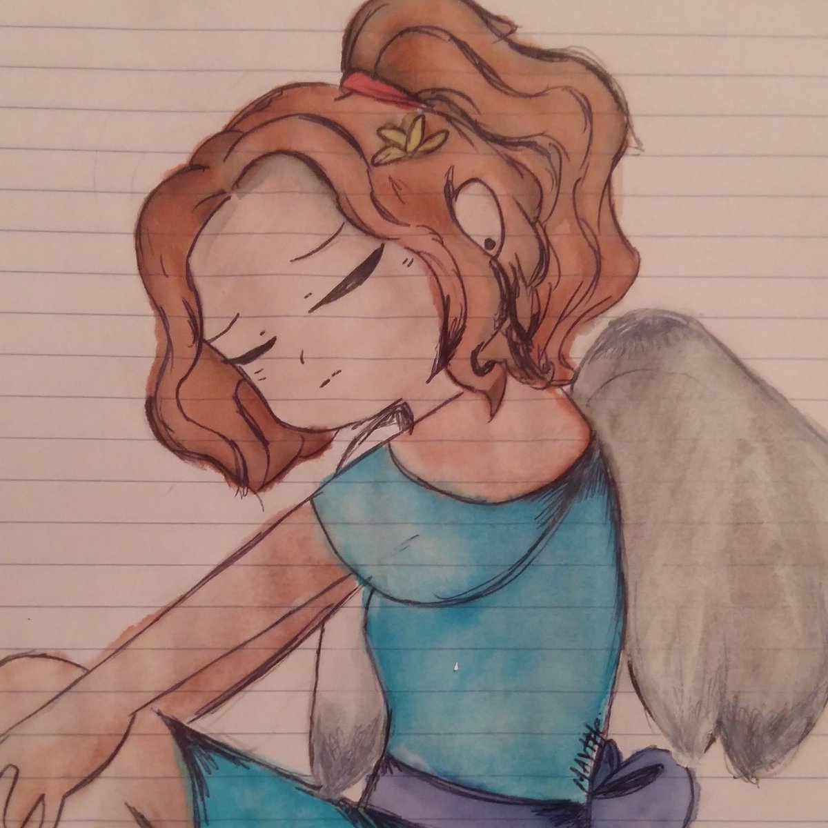 Bonniekawaii13's tweet photo. New one!! Hope you like it! #art #practicedoodle #oc https://t.co/zVGftuR0Kw