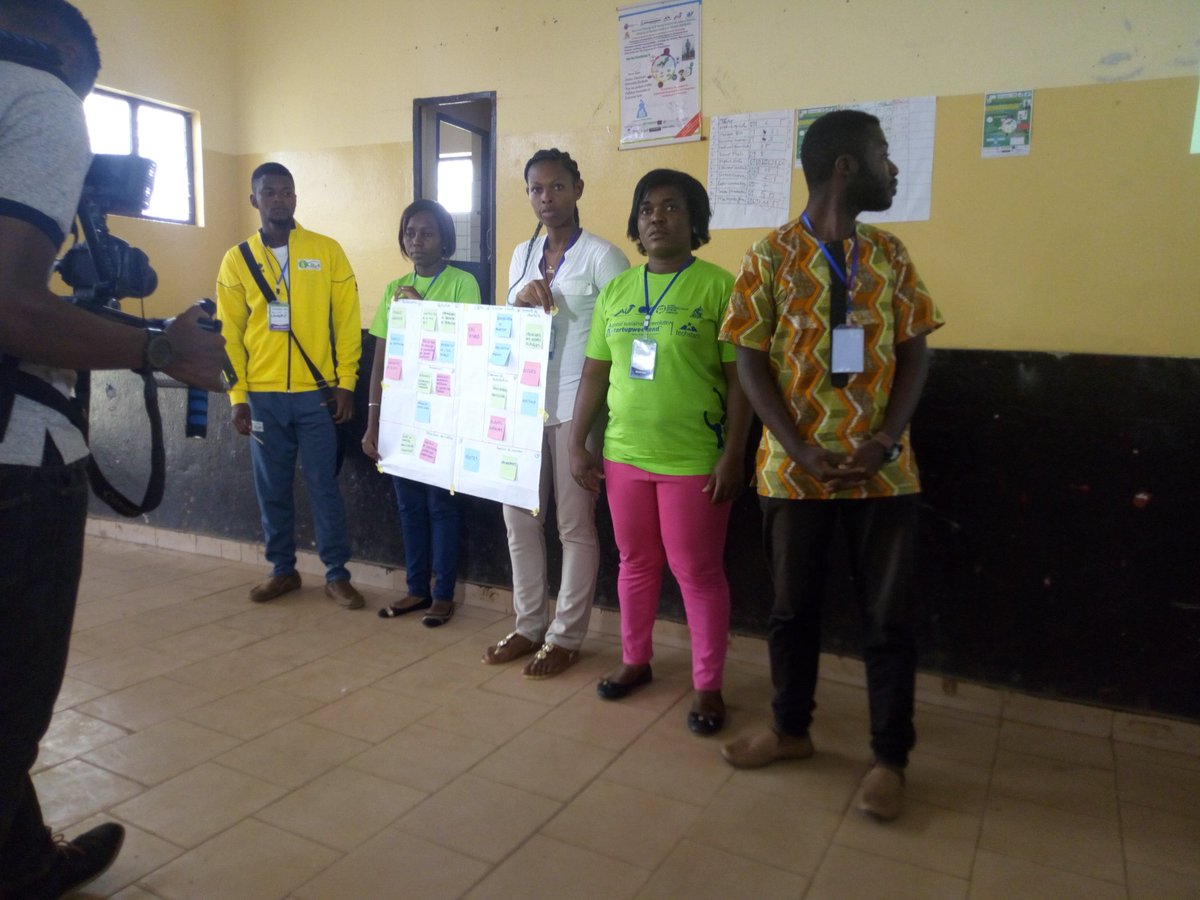 Début des présentations devant le jury #MySustainableRevolution #GSWSR