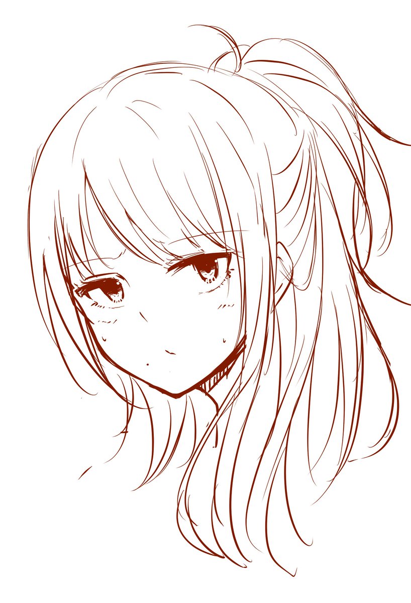 ひおりを描きたかったかららくがき 