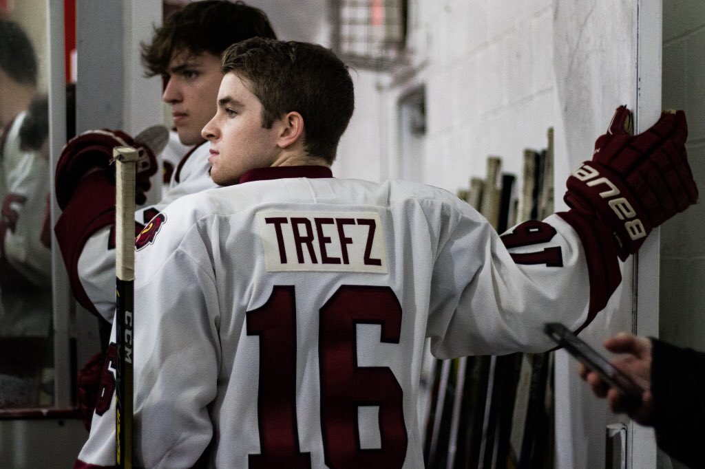 TempleIceHockey's tweet photo. It is a tragic day for Temple Ice Hockey following the unexpected passing of our Vice President and captain Ryan Trefz. Ryan was a tremendous leader on and off the ice but more importantly he was an incredible son, brother, friend and teammate. https://t.co/Y5ulbrsRrB