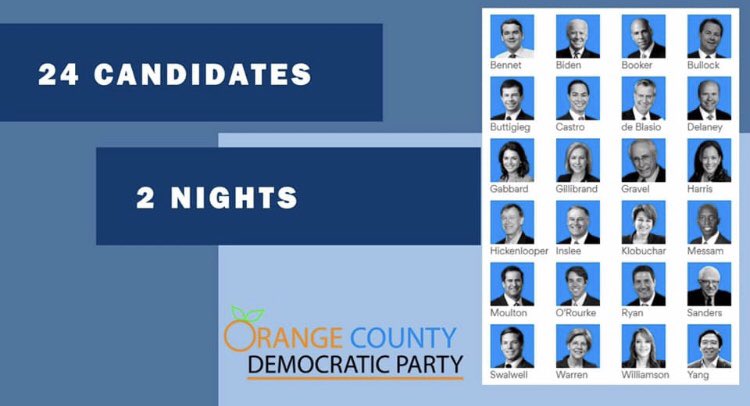 AgentWes's tweet image. 2 night event to watch 20 Democrats discuss the issues for 2020. $10 donation to support local Democratic Party and #DumpTrump! There will be a #StrawPoll to vote for your favorite candidate!
@FlaDems @Fla_Pol @DNC #Orlando
Reserve your spot now:
piryx.page.link/YLZTcyj2sGe593…