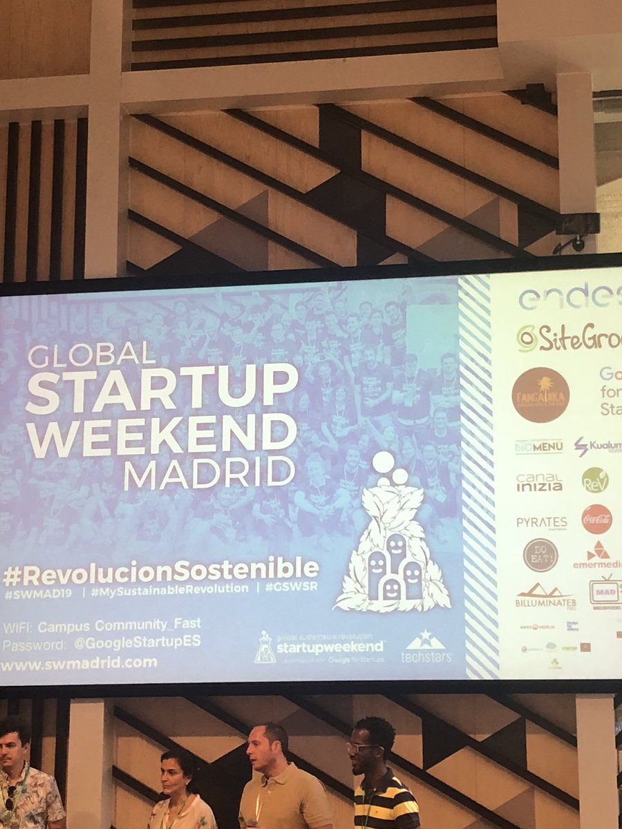 soniblooming's tweet photo. 👏🏼brain storming interesantes en @GoogleStartupES #RevolucionSostenible #SWMAD19 https://t.co/0gGMgY62xI