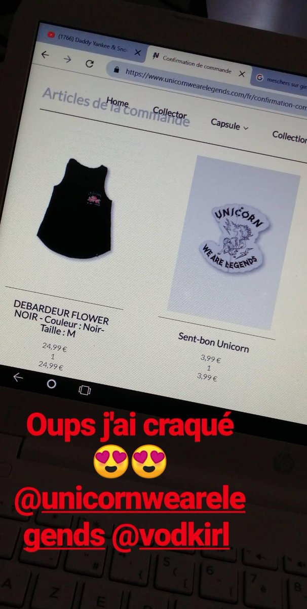 Veritable_Angel's tweet image. 3e commande effectuée, hâte de la recevoir 😍😍 @UnicornWal @VodKirl