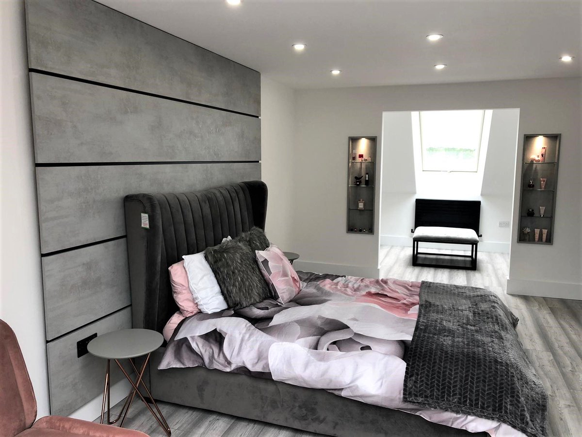 Full house fit out. Bespoke headboard, walk in wardrobe and fitted wardrobes.

#bedroom #bedroomspo #clothes #bedroominspiration #bedroomideas #bedroomdesign #builtinwardrobes #fittedwardrobe #wardrobes #style #stylish #sleep #sleeping