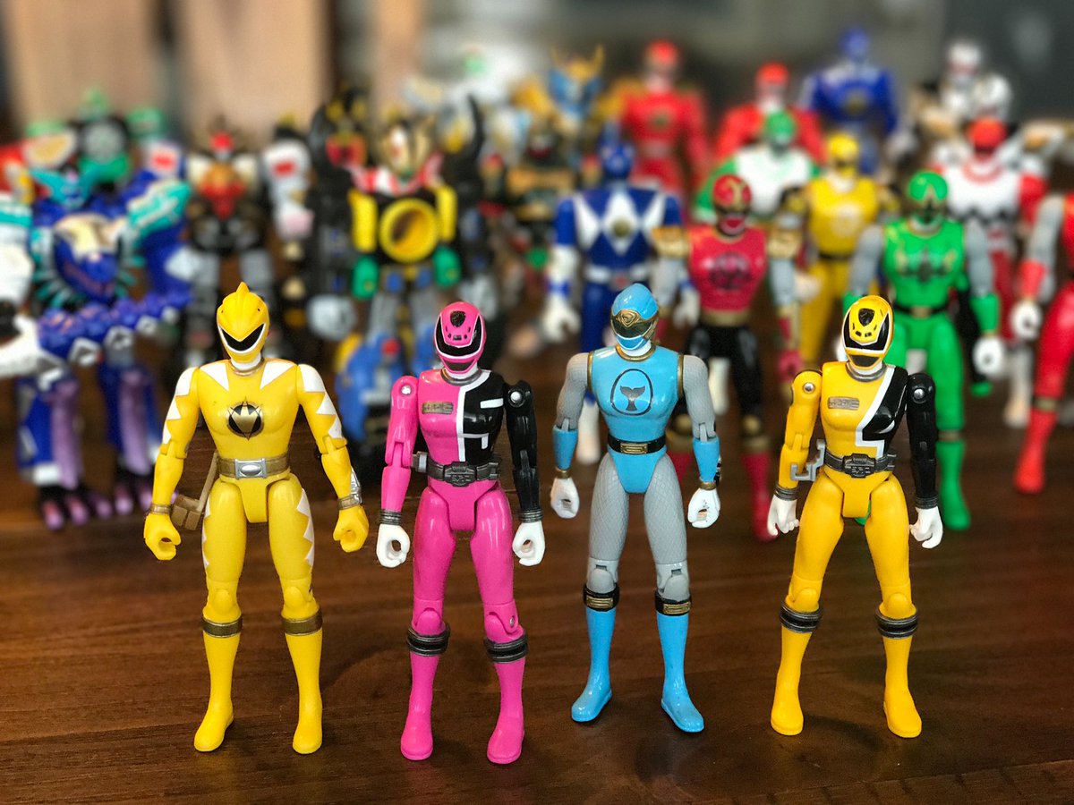 world's smallest power rangers