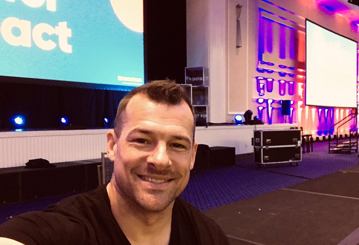 Hey #MSC2019! I’m in the house putting final touches on tonight’s keynote! Find your seats early. All 5,000 of us are going to have a blast tonight! #leadered #BoldSchool