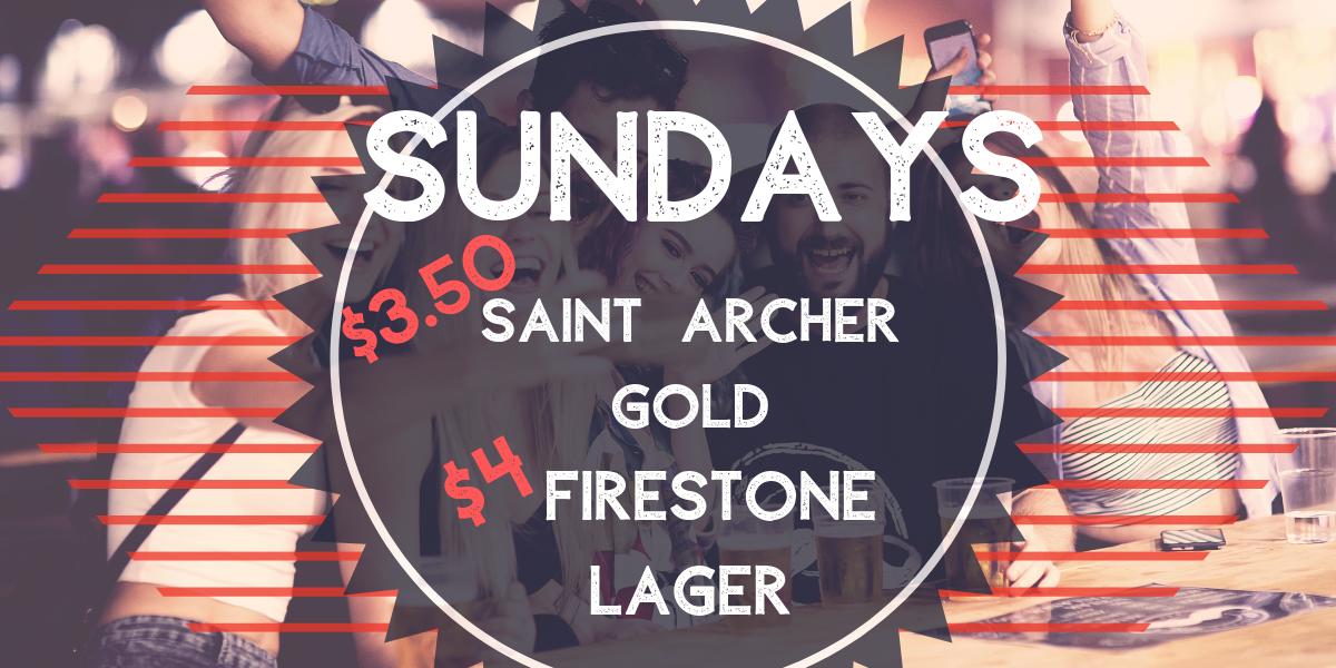 🍺🍺Sunday Specials🍺🍺