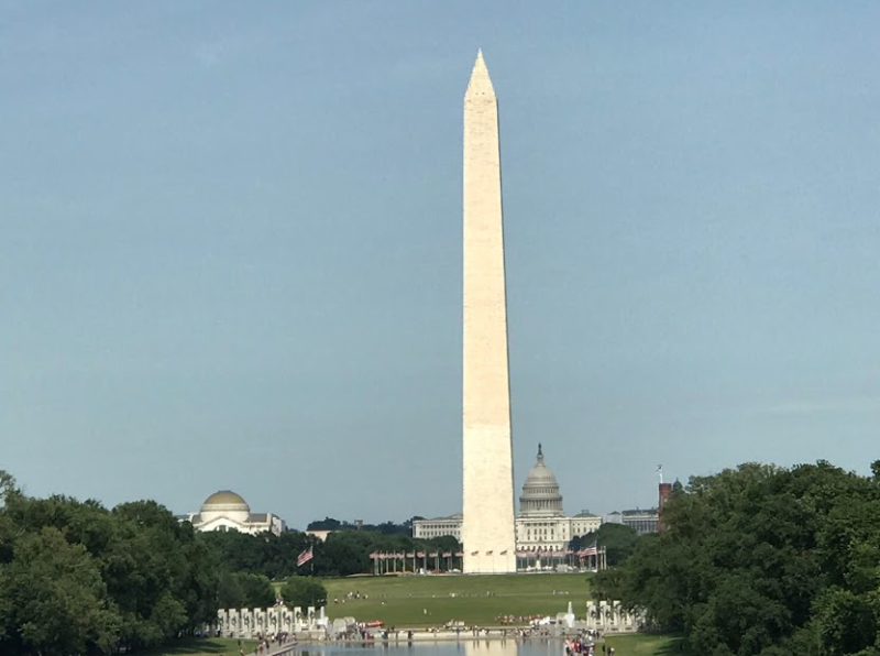 hughmann2's tweet photo. #Washington #Monument #WashingtonDC  #USA "Through the #eyes of a #friend."  #obelisk https://t.co/3r1jQvPsLw