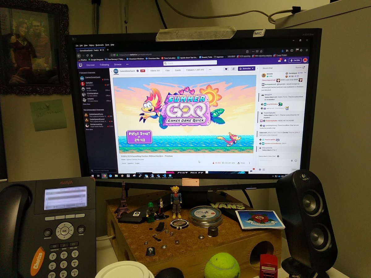 It's that time of year again. Im looking forward to a great week of speedruns. If you are able, be sure to get your donations in. Donations benefit Doctors Without Borders. GamesDoneQuick.com for more info.

#speedrun #charity #sgdq #summergamesdonequick #twitch