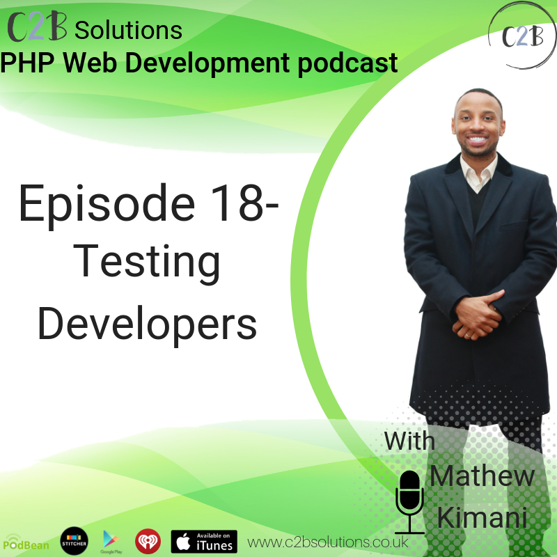 Bx3Kimani's tweet photo. Keep an eye out for the next episode of our PHP Podcast with @mattkimani This episode is about Testing Developers! Listen in here -> https://t.co/Rgmj9ohqEq
#PHP #PHPpodcast #WebDeveloper #WebDeveloperPodcast #C2BPodcast #C2BPHPpodcast #PHPwebDevelopment https://t.co/Ao28r4EopJ