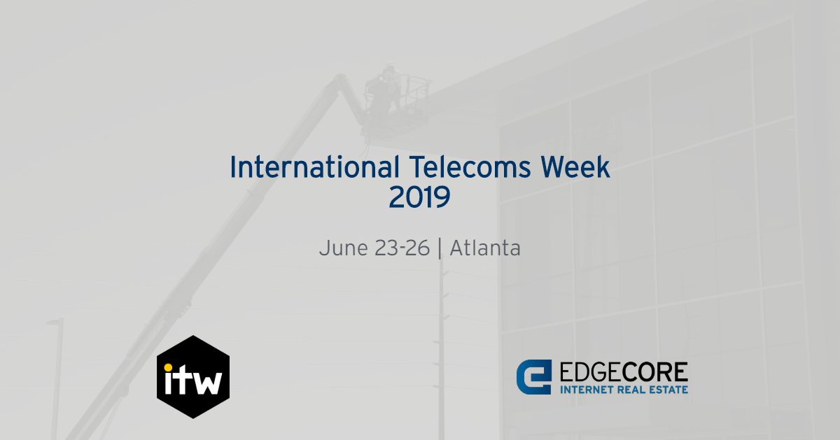 Our team is in #Atlanta and ready for #ITW2019. Message us if you would like to meet in person to discuss our approach to #bespoke data centers and #hyperscale solutions.