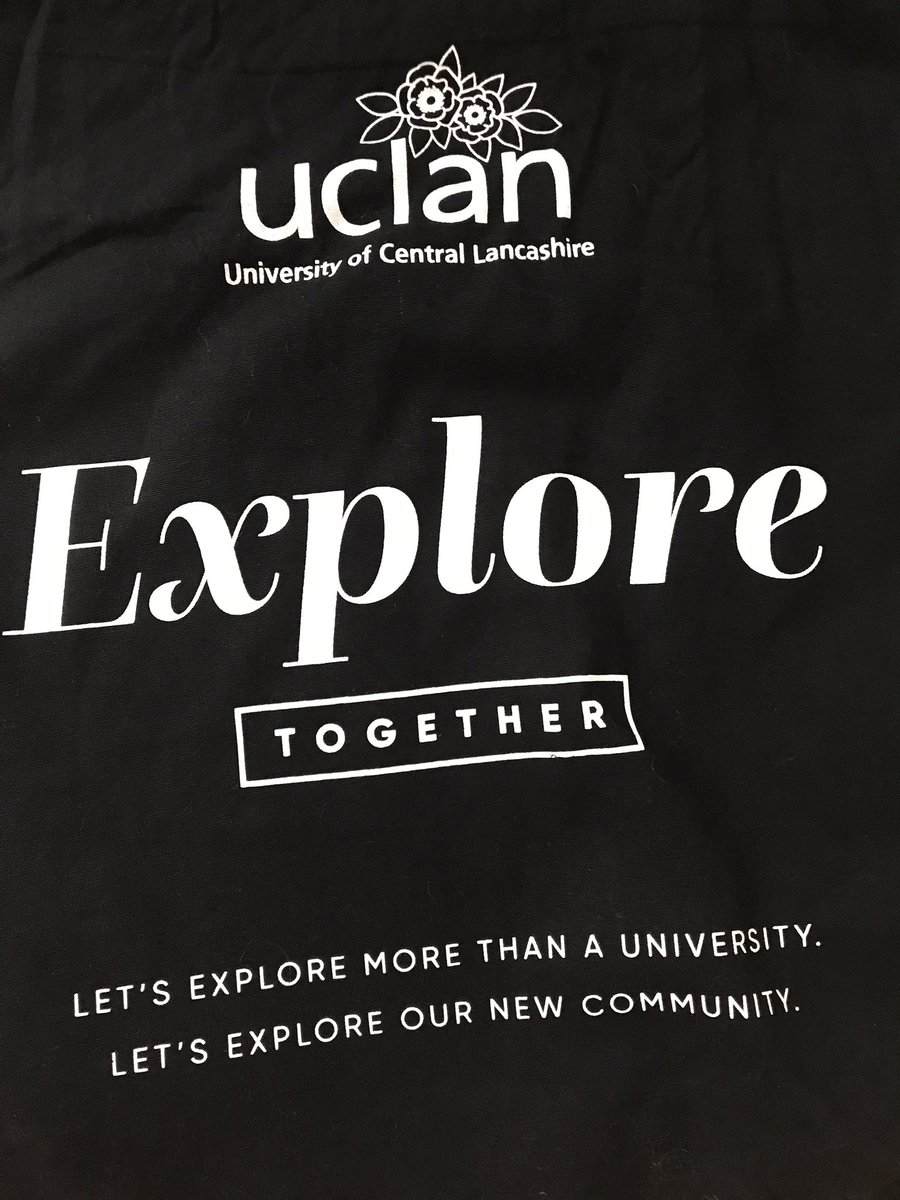 Went as a parent to @UCLan open day and do you know what stood out?  The passion and enthusiasm of staff and students. Fabulous. You inspired - well done and thank you 🎓