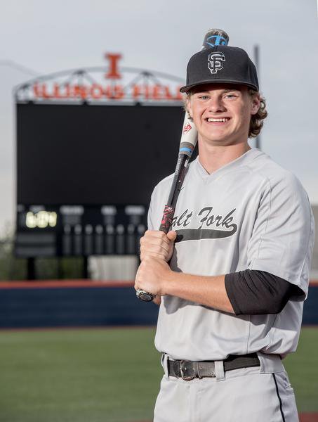 ngpreps's tweet photo. It's time to introduce our 2019 All-Area baseball first team, starting with Kotah Broeker of @SaltFork_HS. The senior infielder came around to score after nearly half his 92 at-bats, compiling a .424 batting average for a Class 1A super-sectional qualifier #NGMedia https://t.co/XnO8MhcMhT