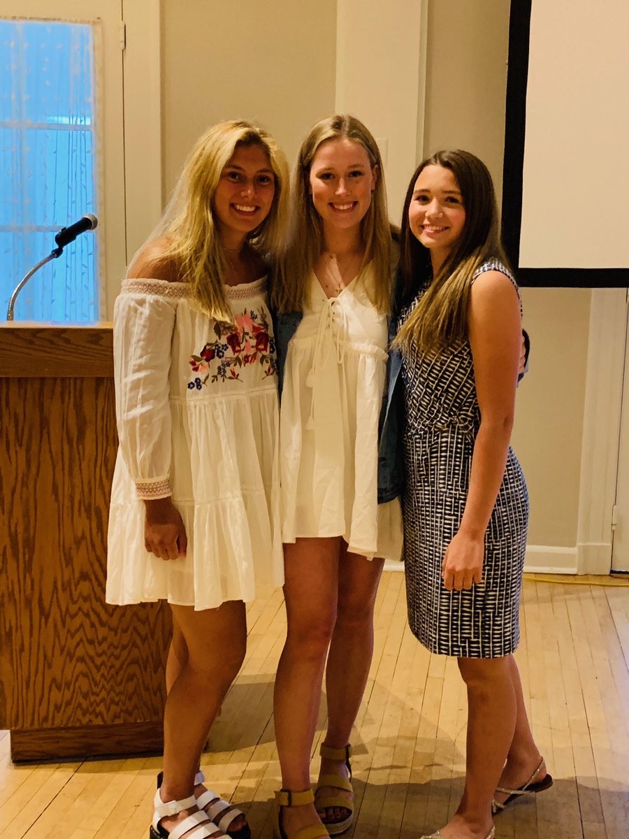 SkippersLax's tweet photo. Congrats to our 2020 season captains: Hanna Baskin, Brynn Dulac, and Josie Helling! https://t.co/r9qsvZfYcv