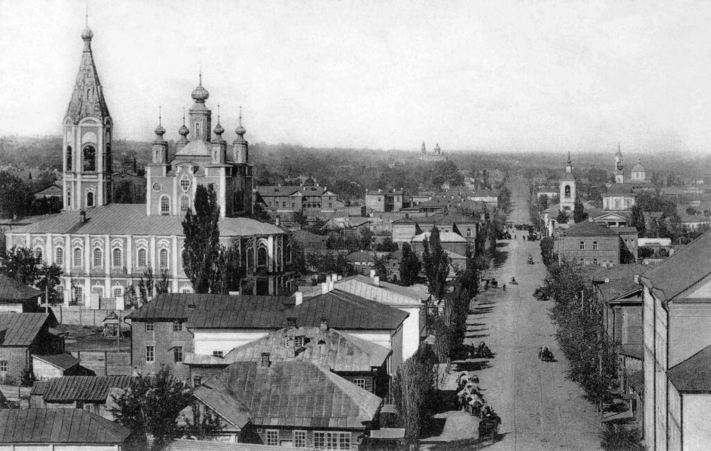 Курск на старой открытке