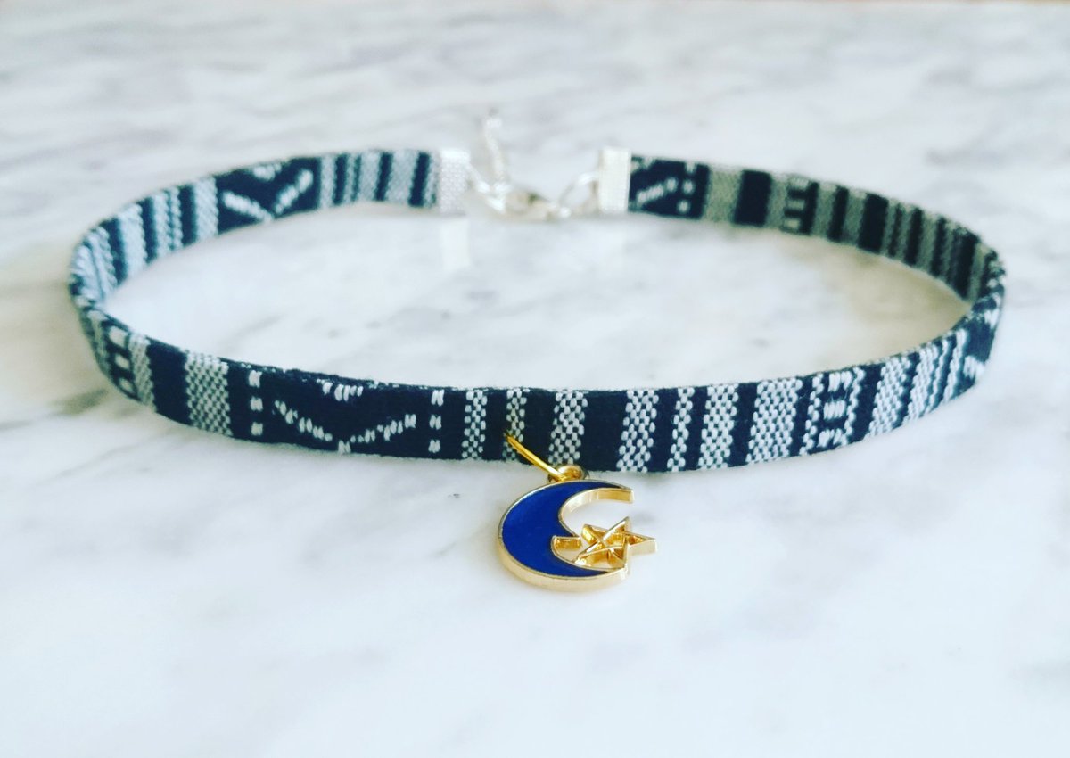 Alternative moon and star choker. Available for sale on my depop and etsy page. @depop
Depop.com/ladymomerath
etsy.com/uk/shop/Smitte… 

#kawaii #cutejewellery #handmadecrafts #depop #depopseller #depopuk #summer #summerfashion #festivalstyle #etsyseller #gothic #GothicLove