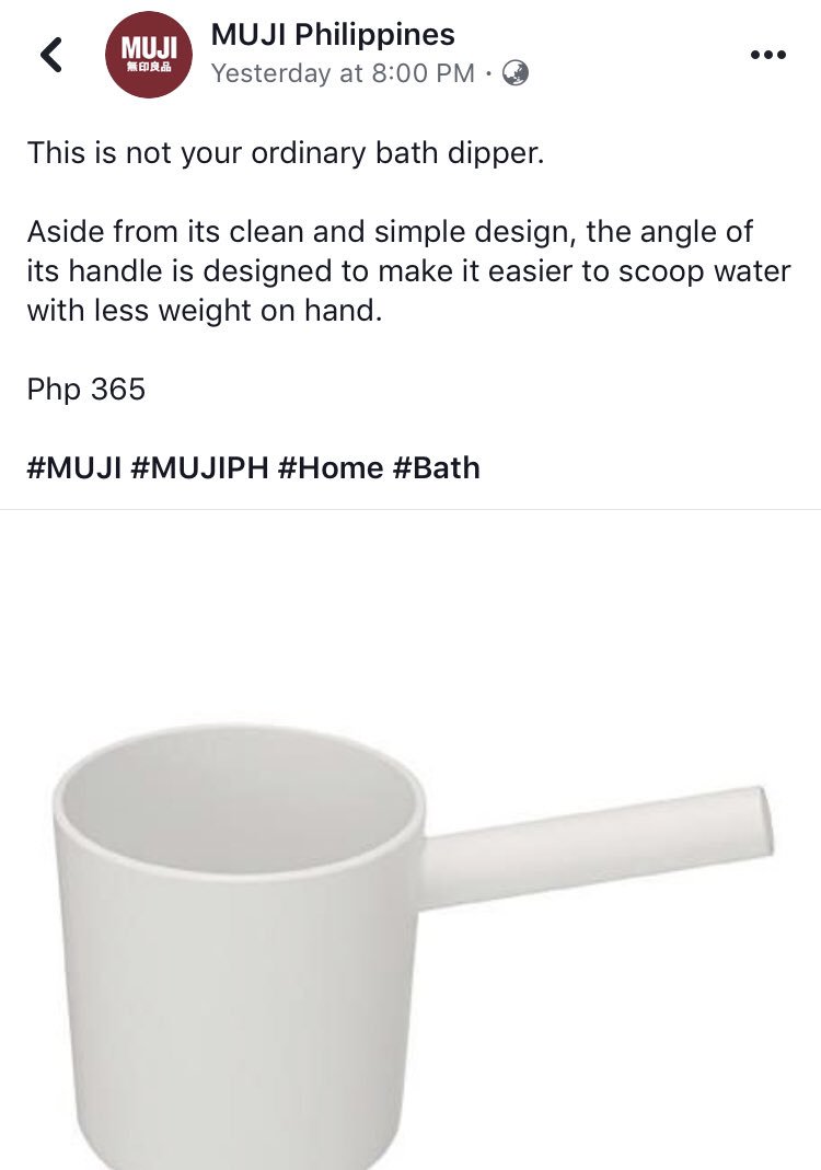 Funniest MUJI Bath Dipper Tweets, Comments, Captions