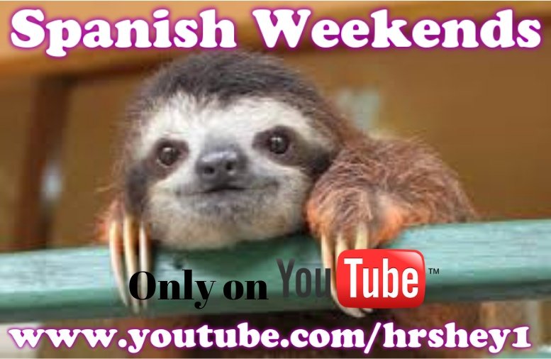 Don't forget this and all weekends we will be doing Spanish weekend's today we will start a bit more early than usual.  See you then!  #SupportSmallStreamers #YouTube #Gaming #PS4live