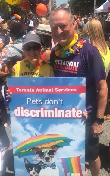 Carleton Grant (@carletongrant) on Twitter photo Great afternoon marching with <a href="/cityoftoronto/">City of Toronto 🇨🇦</a> colleagues in the Pride parade #PrideTO #TorontoForAll @TOAnimalService Great afternoon marching with <a href="/cityoftoronto/">City of Toronto 🇨🇦</a> colleagues in the Pride parade #PrideTO #TorontoForAll @TOAnimalService