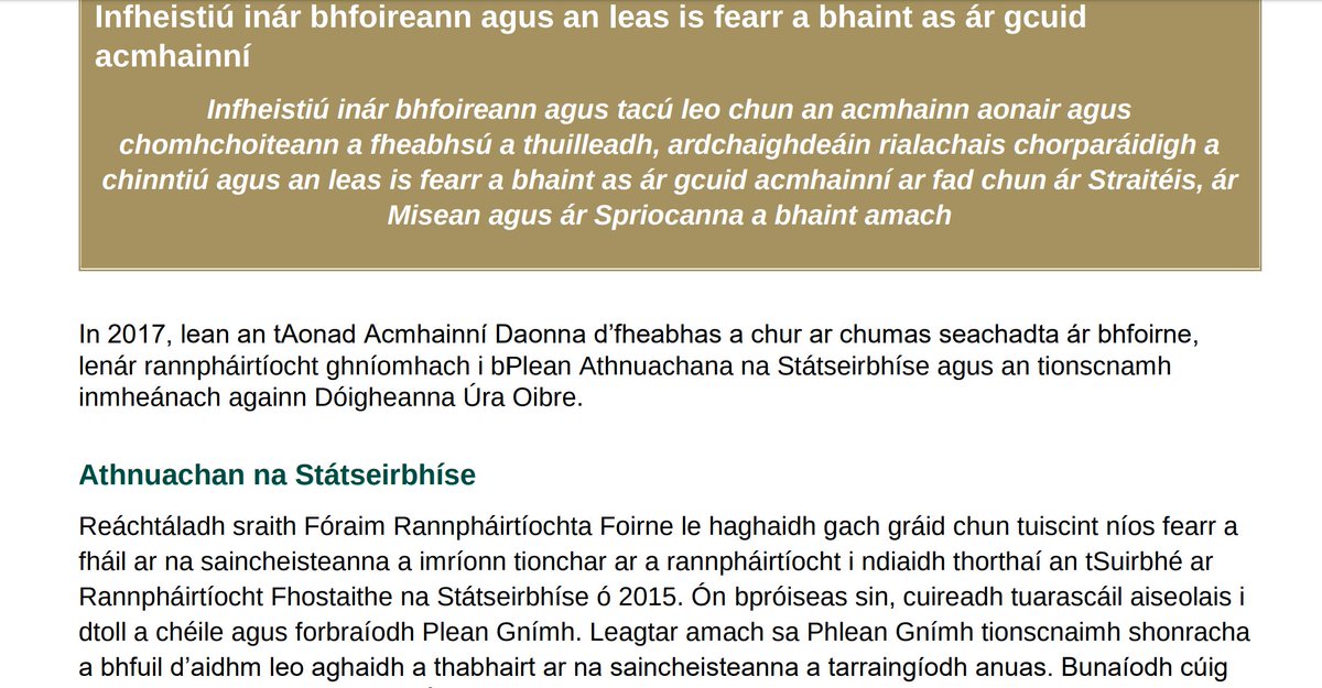 23 Meitheamh
Lá Seirbhíse Poiblí na NA
Mar shampla, a ról tábhachtach,a scil chumasaithe &amp; eitic i leith seirbhís phoiblí
=&gt;tá creidiúint tuillte ag na státseirbhísigh de bharr a bhfuil bainte amach acu le blianta fada
en.wikipedia.org/wiki/UN_Public…
=&gt; Plean Athnuachana na Státseirbhíse