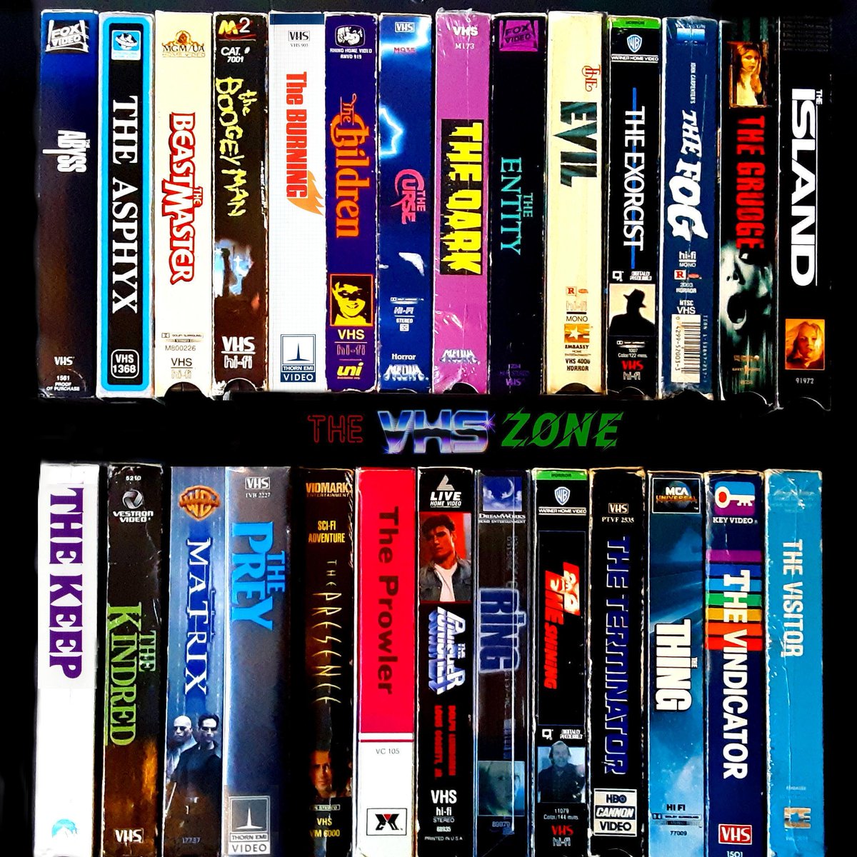 #videos. collection. #vhs. #horror. #retro. pic.twitter.com/8xoXNy3SiW. #sc...