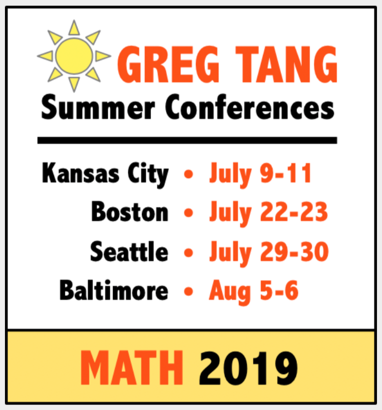 gregtangmath's tweet photo. Summer's officially here! Am working on my Math Plus handout for session on Math Centers. Solving lots &amp; lots of our puzzles. Want to make sure teachers know why each puzzle is designed the way it is and skills/standards/strategies it teaches. What's good about this one for Gr 2? https://t.co/FrxCxumAf6