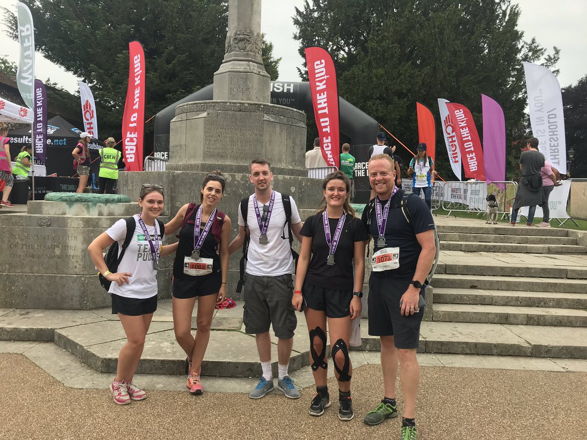 Mattherbert1982's tweet photo. What an effort from team @CoveaInsplc 54 miles doing race to the king for @BBCCiN @emilygooder @niamh_18 @HaighCharlotte @amiegibbs thank you for the company https://t.co/u1S6mRtJ20