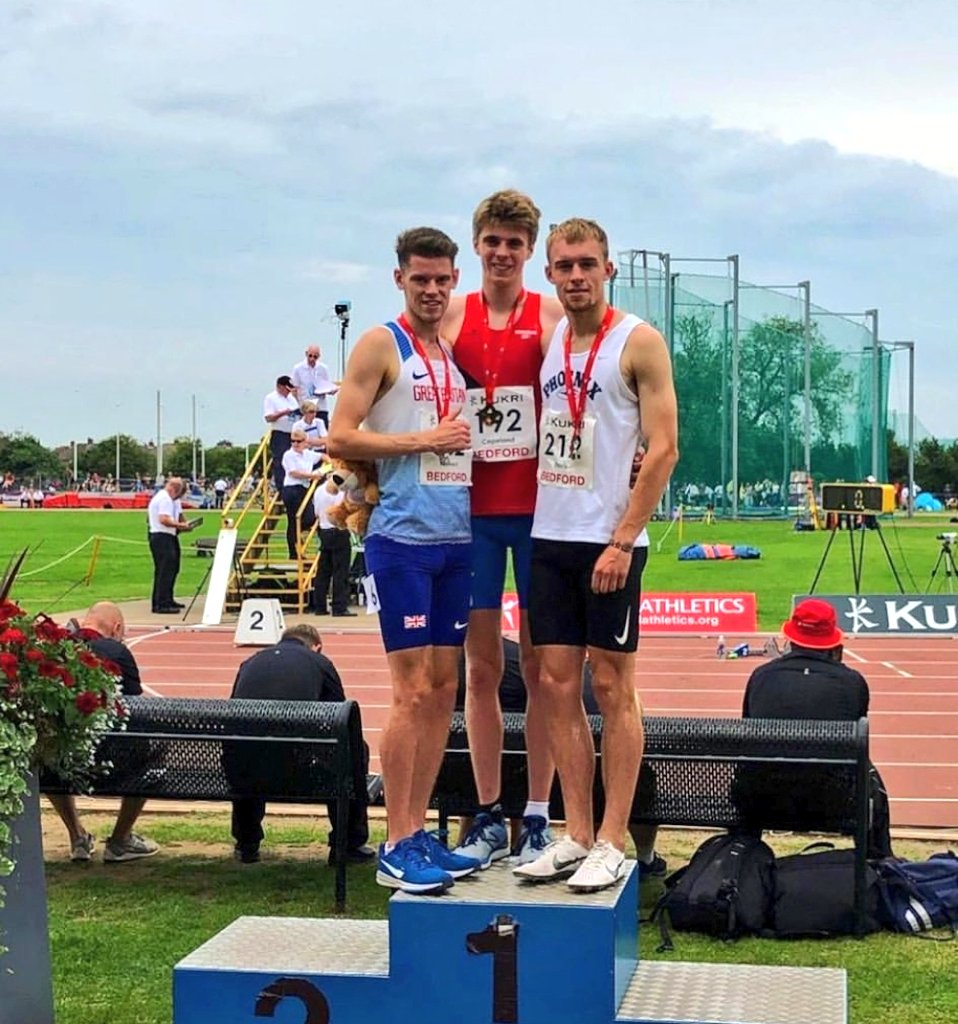 TeamThie's tweet photo. They say tough times make tough people! Proud of @jakeheyward7 for even being on the startline after some recent set backs. So his🥈 is a silver lining &amp; good spring board for the rest of 2019. Huge credit to @PiersCopeland1 for nailing the🥇 #RunHardBeStrongThinkBIG https://t.co/IzZ9ebkQE1