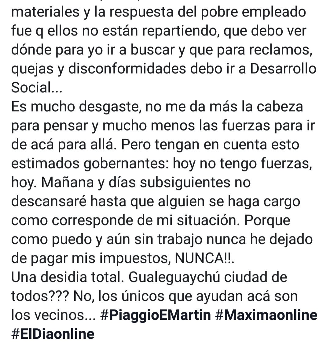 DolceDano's tweet photo. Aunque se pasen esto por la cola, lean Sres @munigchu @PiaggioEMartin @eldiagchu @GualeguaychuHoy @MaximaOnline https://t.co/45UmFAEw06