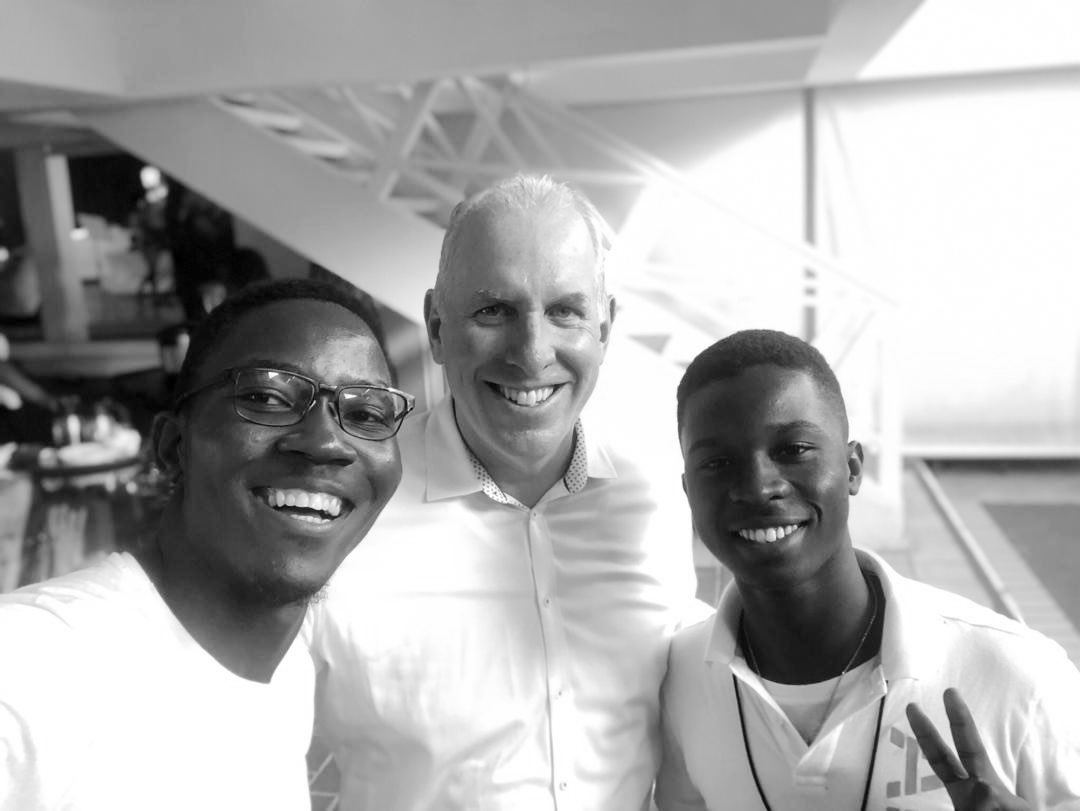 One last tweet to say @HaitiTSummit  was a blissful experience. 

With @tomdavis_twit the CMO of @Forbes_8 and my friend Ronardy Abellard a winner of @progresht. 

#World #HaitiTechSummit19 #Haiti #Progreshaiti