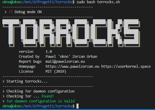 pawelzorzan's tweet photo. torrocks(dev) - Run your own TOR exit node &amp; control it with Tor Control Center (TCC) 
https://t.co/Ki7lGhtWfa 
#tor #exitnode #monitoring #secure #hiddenservice https://t.co/2puGreY4Wf