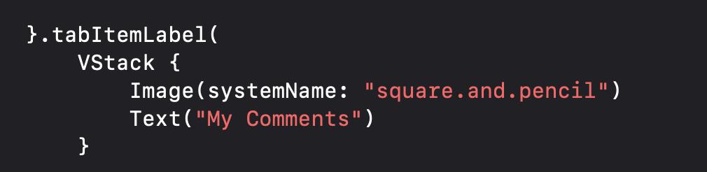 johnsanzo's tweet image. SF System Symbol icons not working inside #swiftui tabItemLabel. #swiftui #xcode11 #beta2