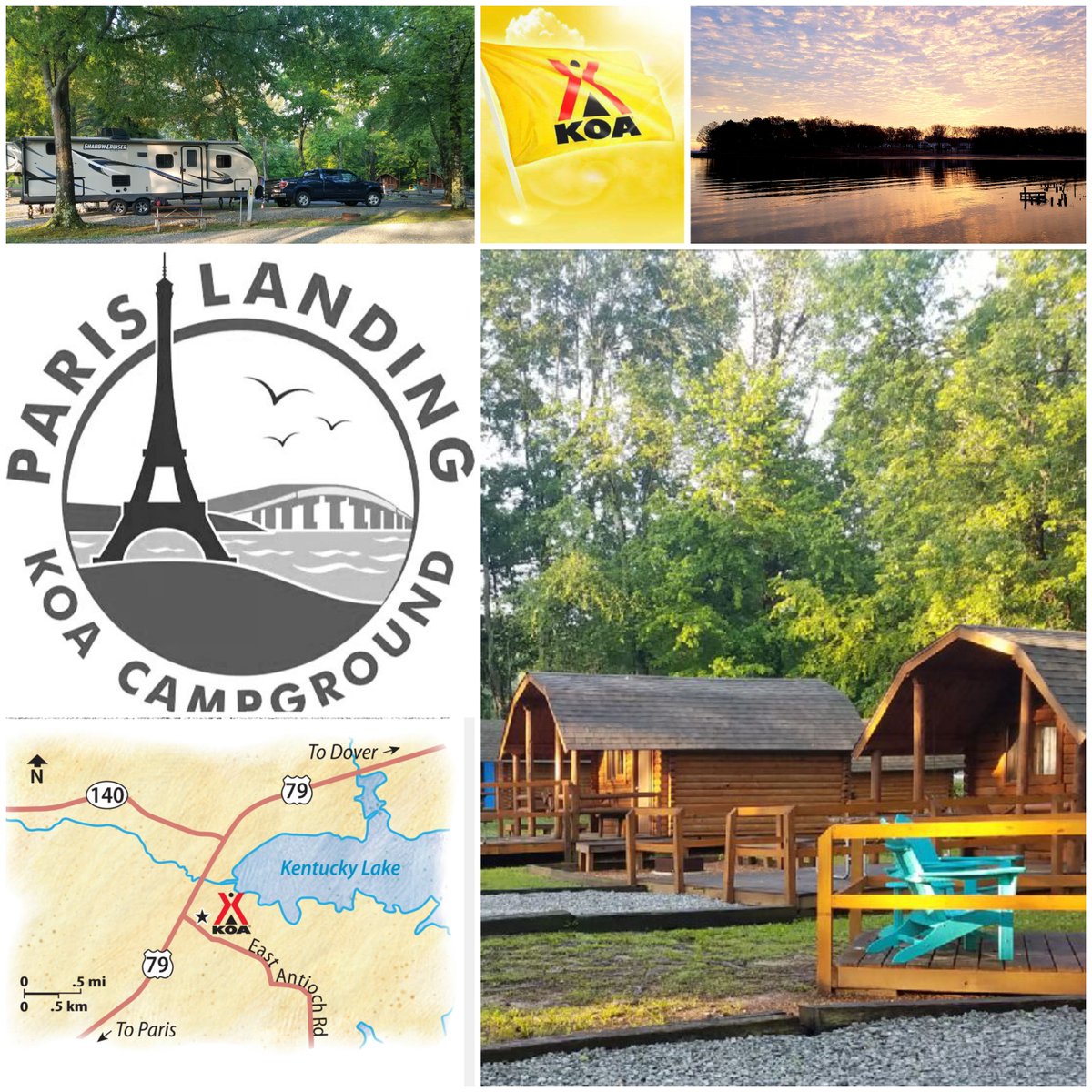 Paris Landing Kentucky Lake Koa Paris Koa Twitter