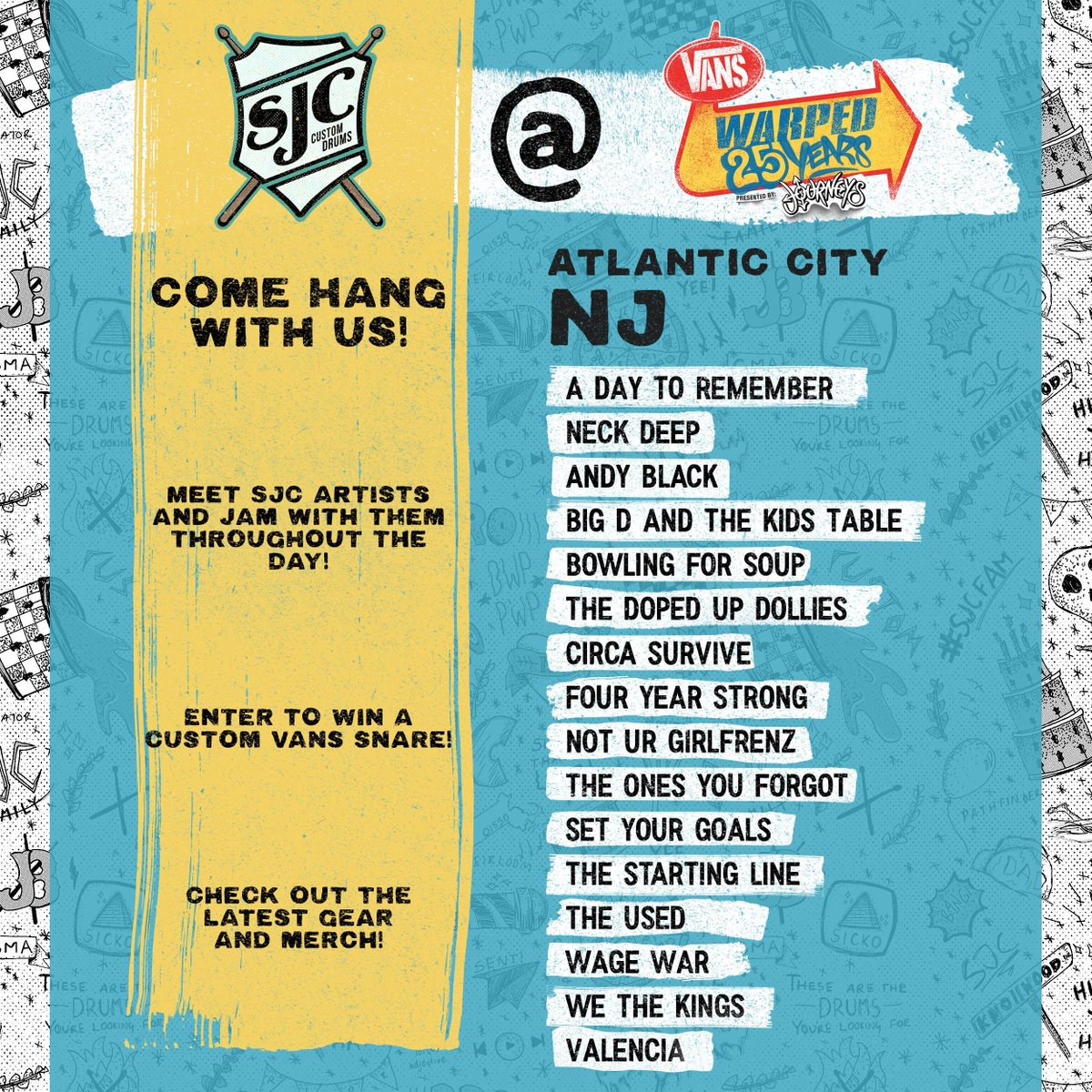 vans warped tour schedule 2019