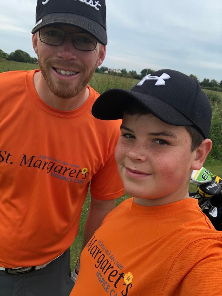 And they’re done! 72 holes and they’re shattered! They’ve raised a load for <a href="/st_marg/">St Margaret's Hospice Care</a> and had a good load of banter along the way! Here’s to all those men out there stepping up just because 😍