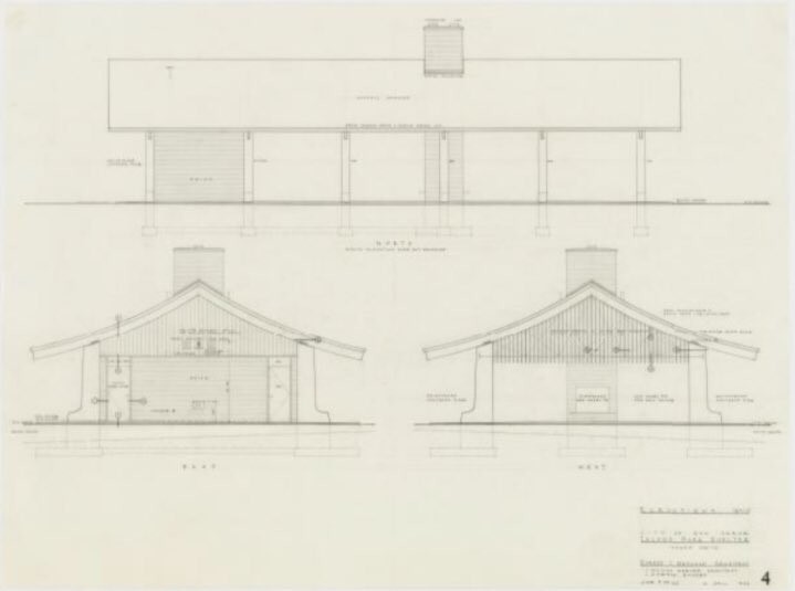 Robert C. Metcalf, Island Park Shelter (1962)