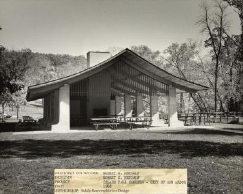 Robert C. Metcalf, Island Park Shelter (1962)