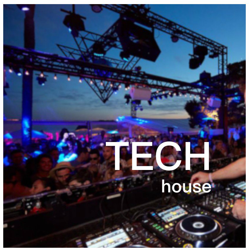 Tech House playlist in Spotify