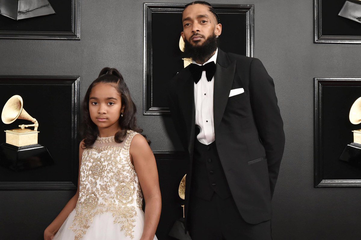 Nipsey Hussle’s daughter Emani honors late rapper during her graduation