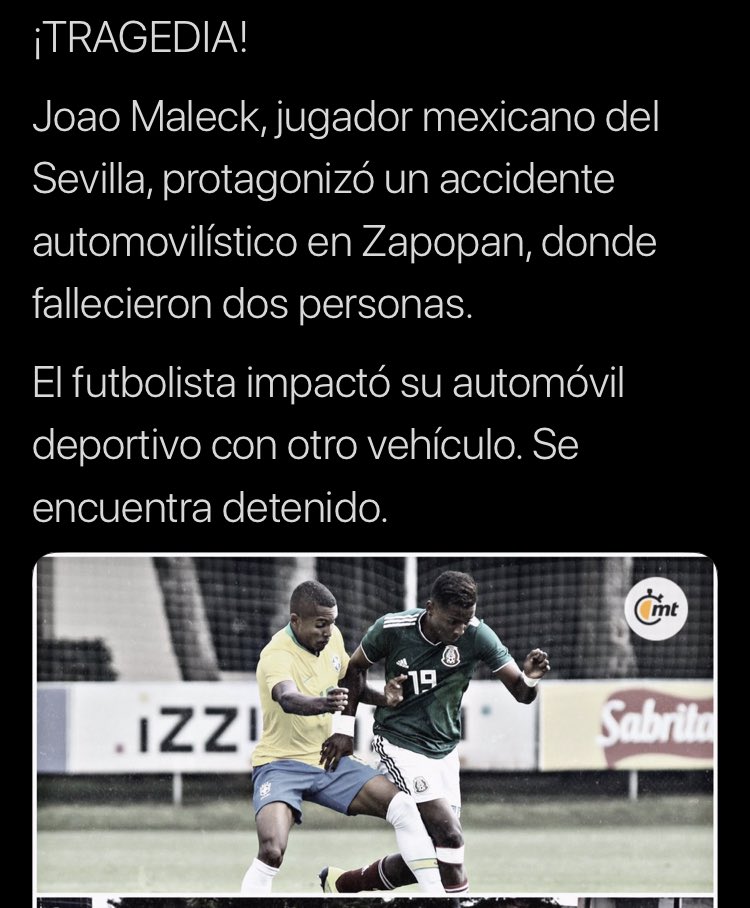 El gafe ataca de nuevo.