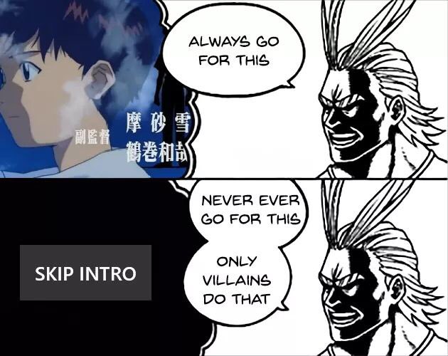 BillyCWhyte's tweet image. Halfway through Evangelion and this is my main takeaway