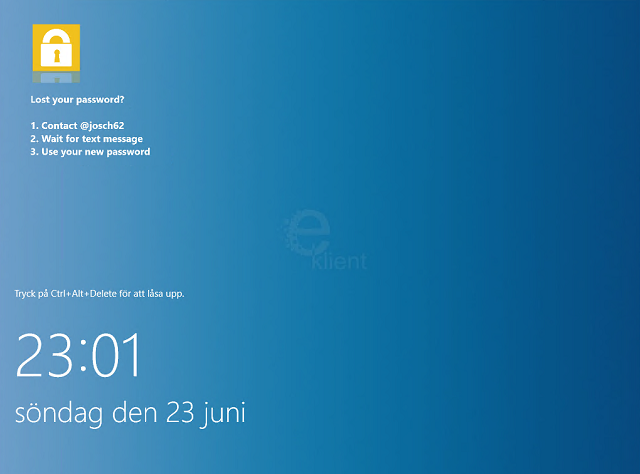 josch62's tweet photo. Who wants to be the first to download the “Windows 10 Lock screen watermark application” from https://t.co/LZLPE9YSbI https://t.co/Xu2dHzDKMU