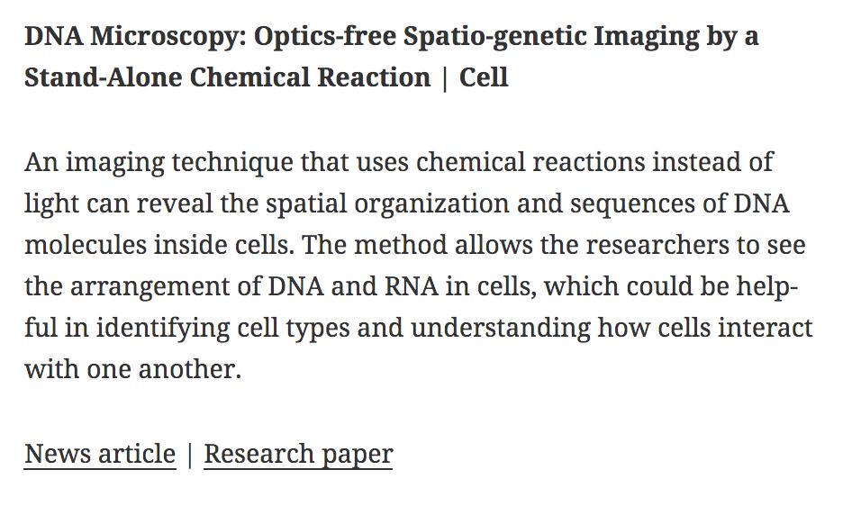 BioDecoded's tweet image. BioDecoded Daily Digest | June 23, 2019
biodecoded.com/2019/06/23/dai…

#DNA #microscopy #bioinformaitcs #RNAseq