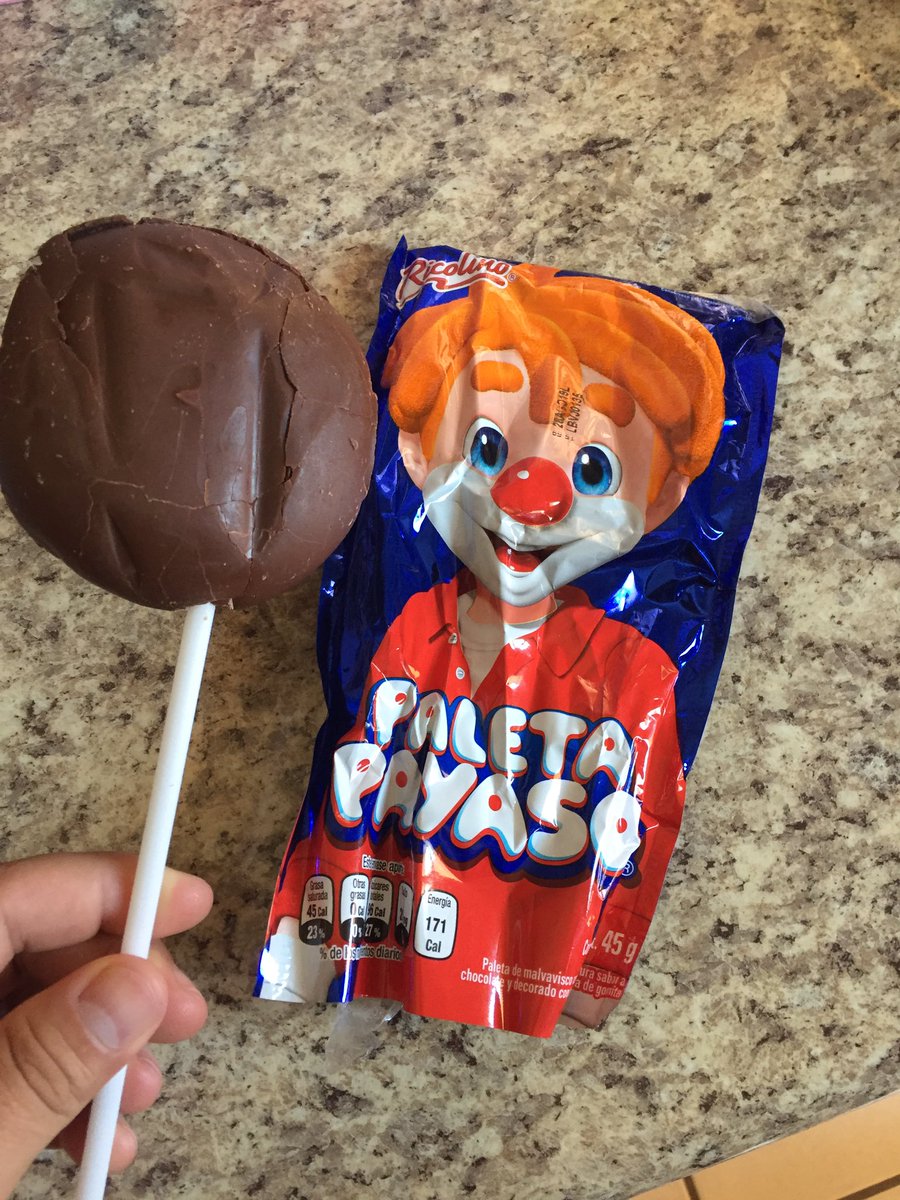 3ayabar's tweet photo. Help me! @RicolinoMX tengo la paleta más #triste , acaso será la paleta #fantasma ? #Mudo #payaso #CustomerService https://t.co/CvlDlkQH4I